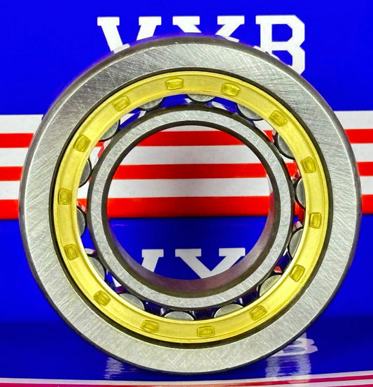 NU207M Cylindrical Roller Bearing 35x72x17mm - fast shipping 🇺🇸