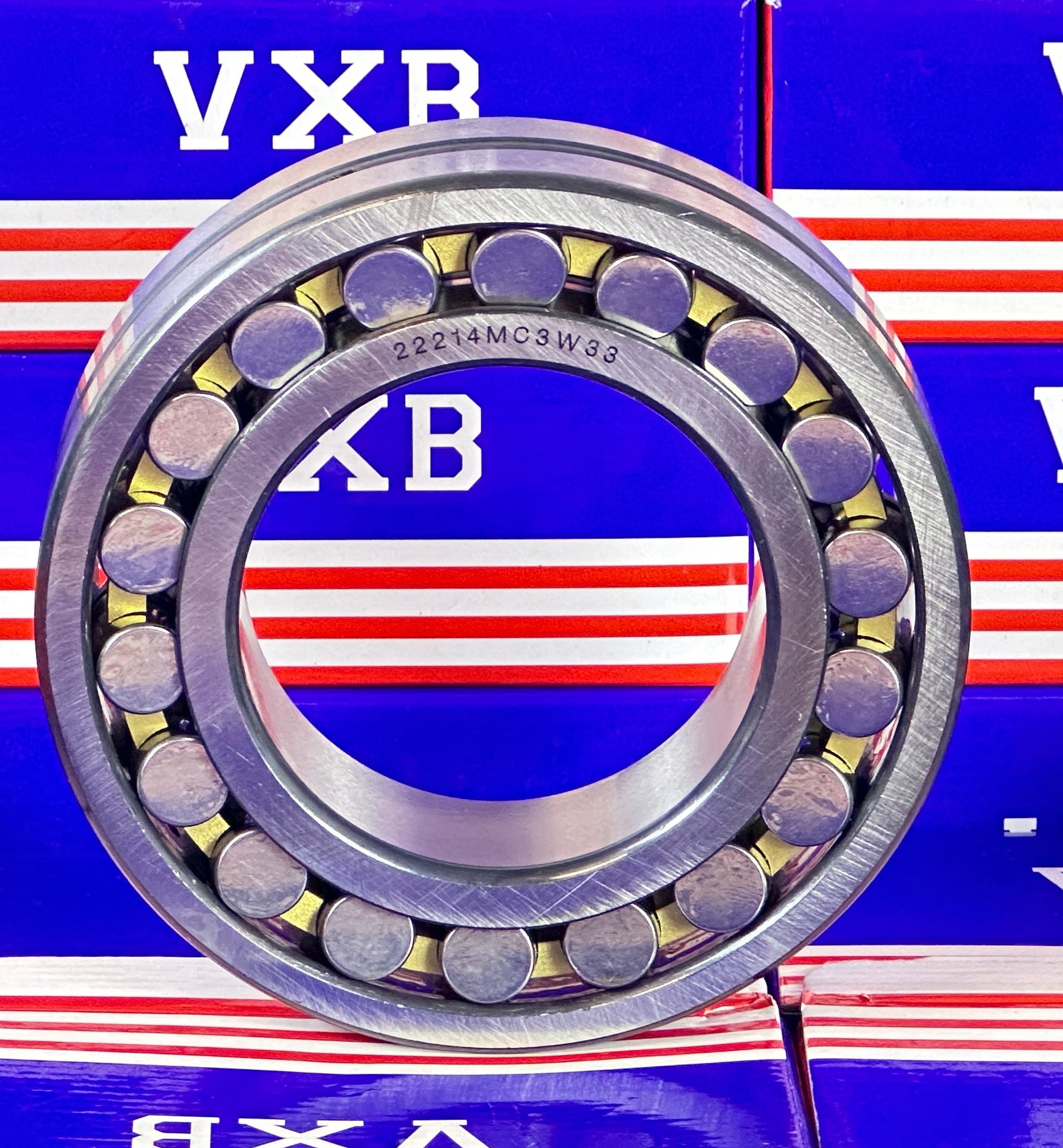 22214MC3W33 Spherical Roller Bearing 70x125x31mm Bronze Cage - fast shipping 🇺🇸