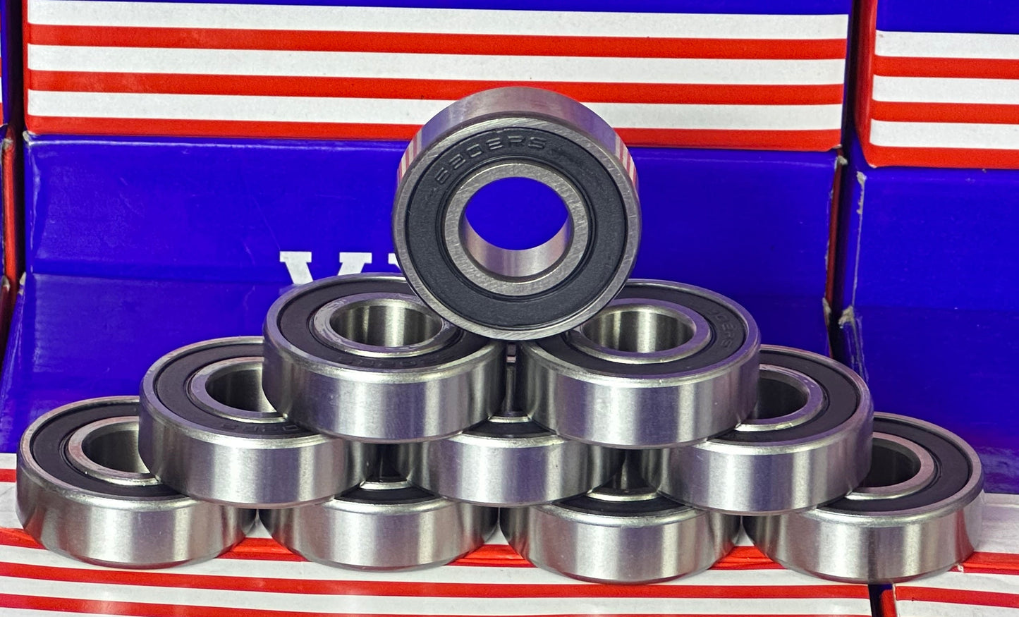 10-Pack 6202-2RS Bearing 15x35x11mm - Sealed - fast shipping 🇺🇸