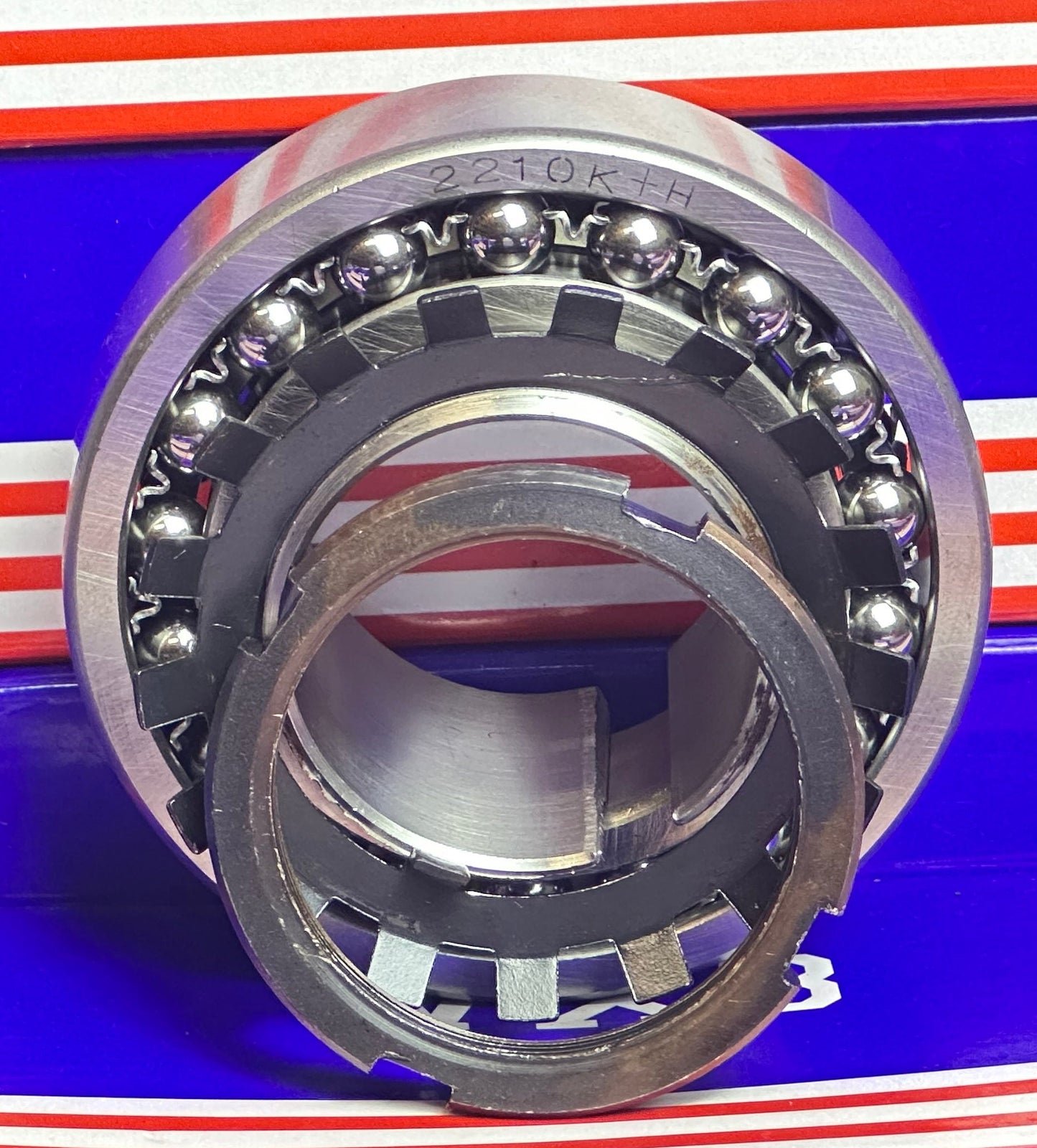 2210K+H Tapered Self Aligning Ball Bearing - Adapter Sleeve 45x90x23mm - fast shipping 🇺🇸