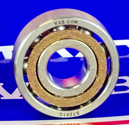 S7201C Stainless Steel Angular Contact Bearing 12x32x10mm - fast shipping 🇺🇸