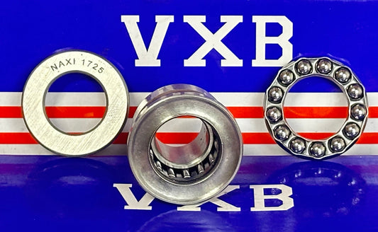 NAXI 1725 Combined Needle Roller - Thrust Ball Bearing Bore: 17mm width :25mm - fast shipping 🇺🇸