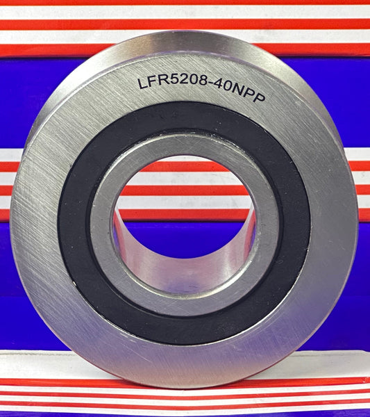 LFR5208-40-2RS 40mm ID x 40mm U-Groove Sealed Track Roller Bearing Track - fast shipping 🇺🇸
