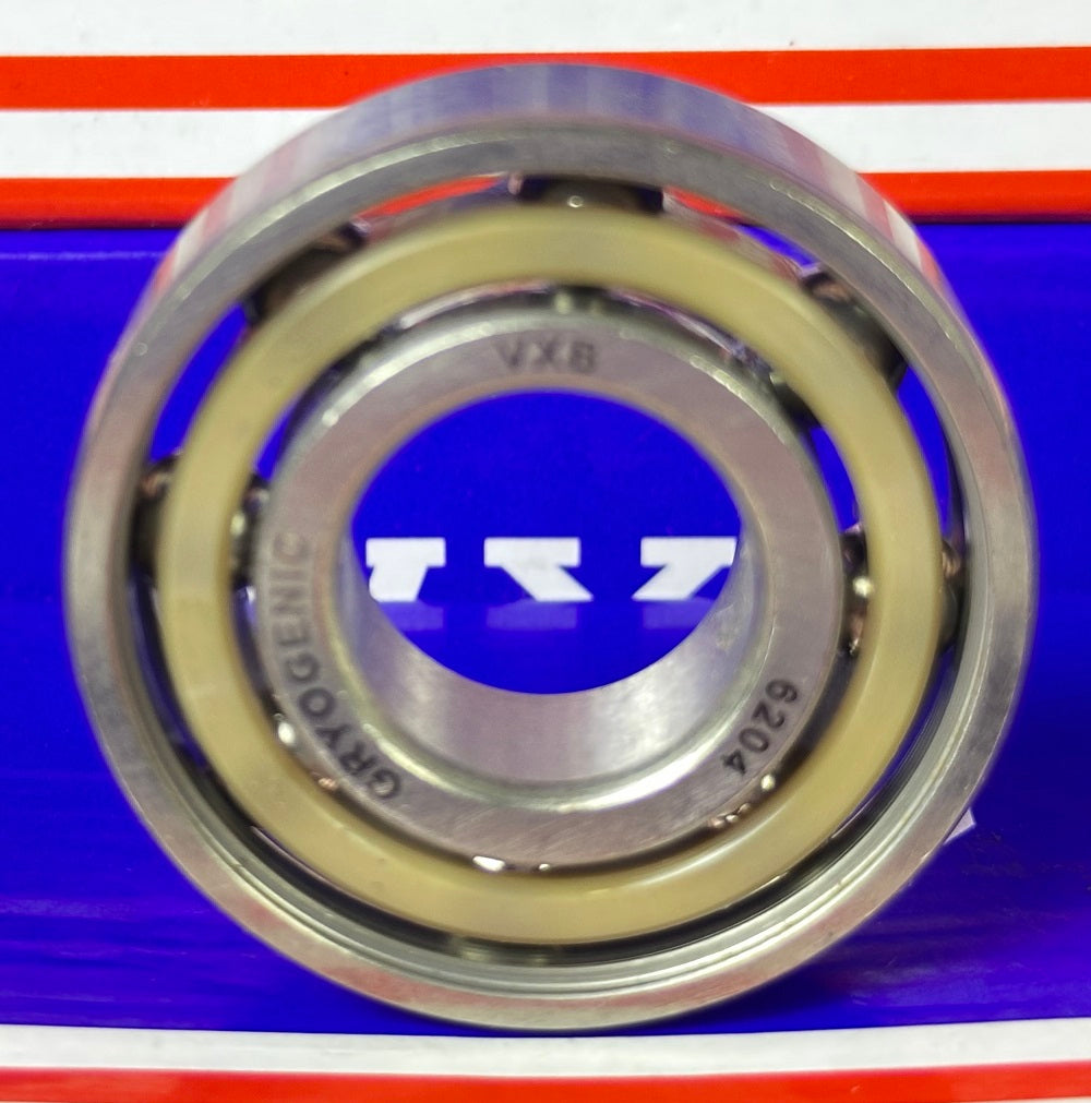 Cryogenic 6204 Si3N4 Ceramic Balls Bearing ABEC 3 - fast shipping 🇺🇸