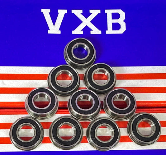 10-Pack Flanged Bearings F688-2RS 8x16x5mm - Sealed - Miniature - fast shipping 🇺🇸
