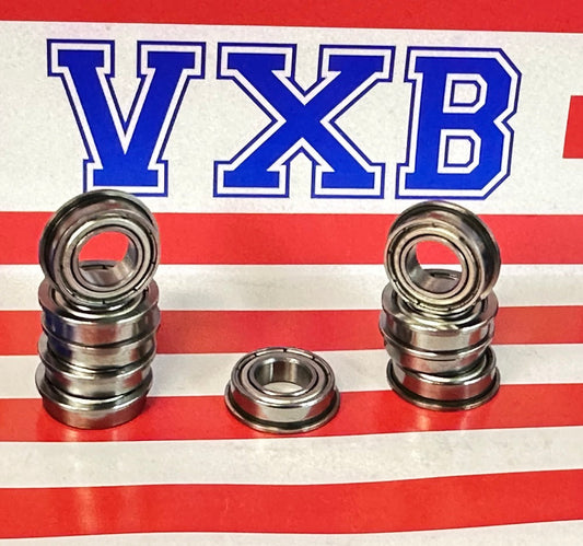 Pack 10 Flanged Bearing 9x17x5mm - Shielded - Miniature - fast shipping 🇺🇸