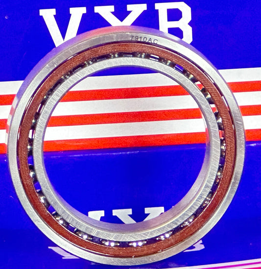 7910AC Angular Contact Bearing 50mm ID x 72mm OD x 12mm Width - fast shipping 🇺🇸