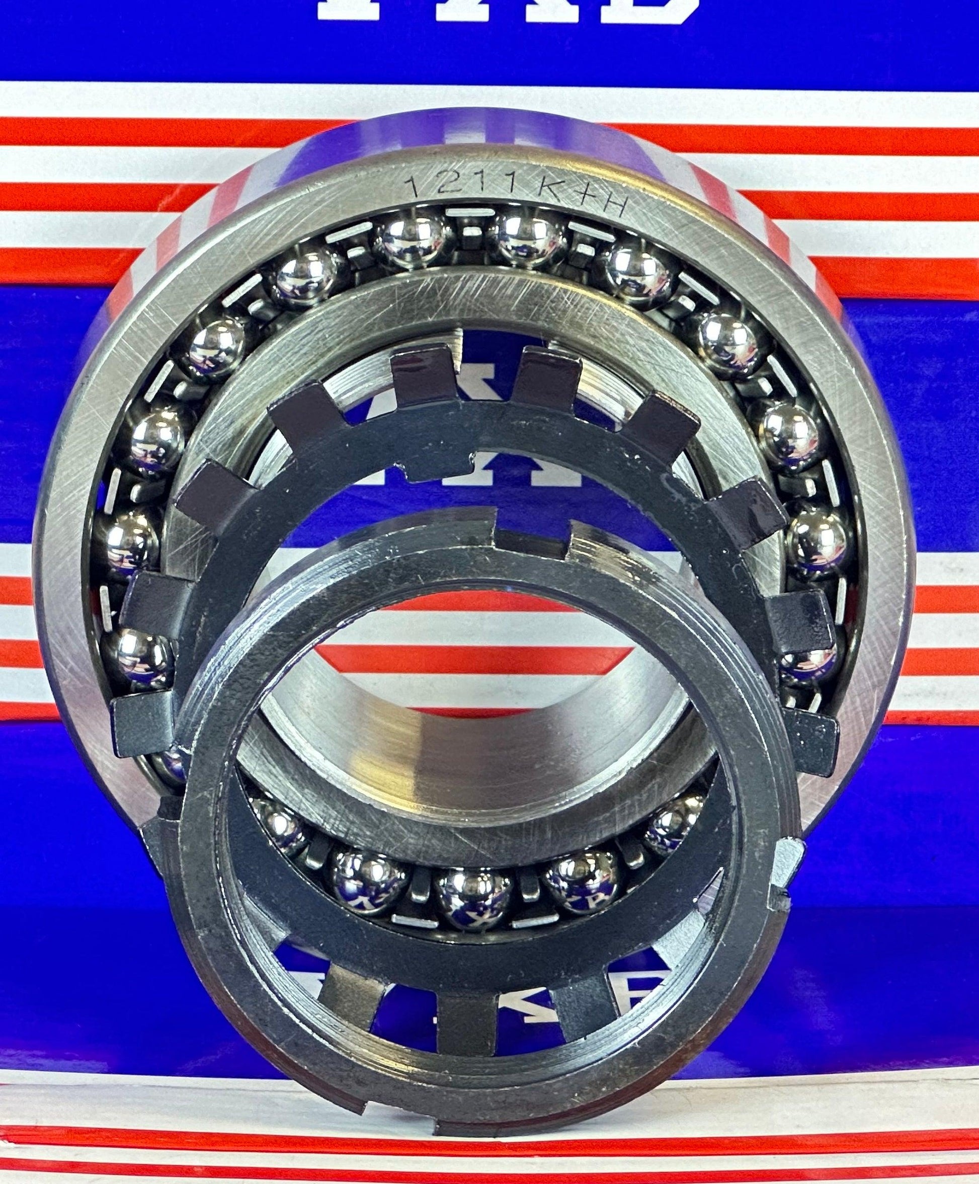 1211K+H Tapered Self Aligning Ball Bearing - Adapter Sleeve 55x110x22mm - fast shipping 🇺🇸