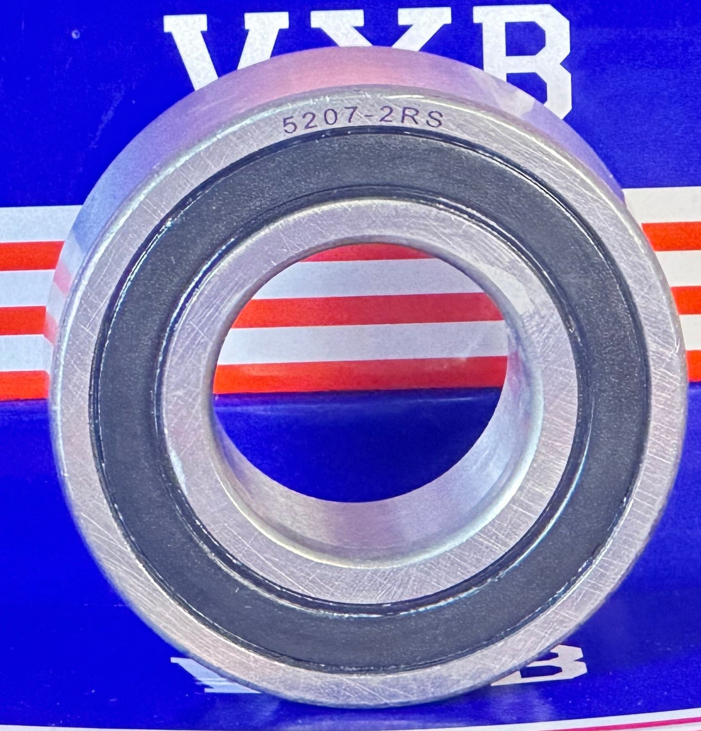 5207 2RS1 Sealed Angular Contact Double Row Bearing - fast shipping 🇺🇸