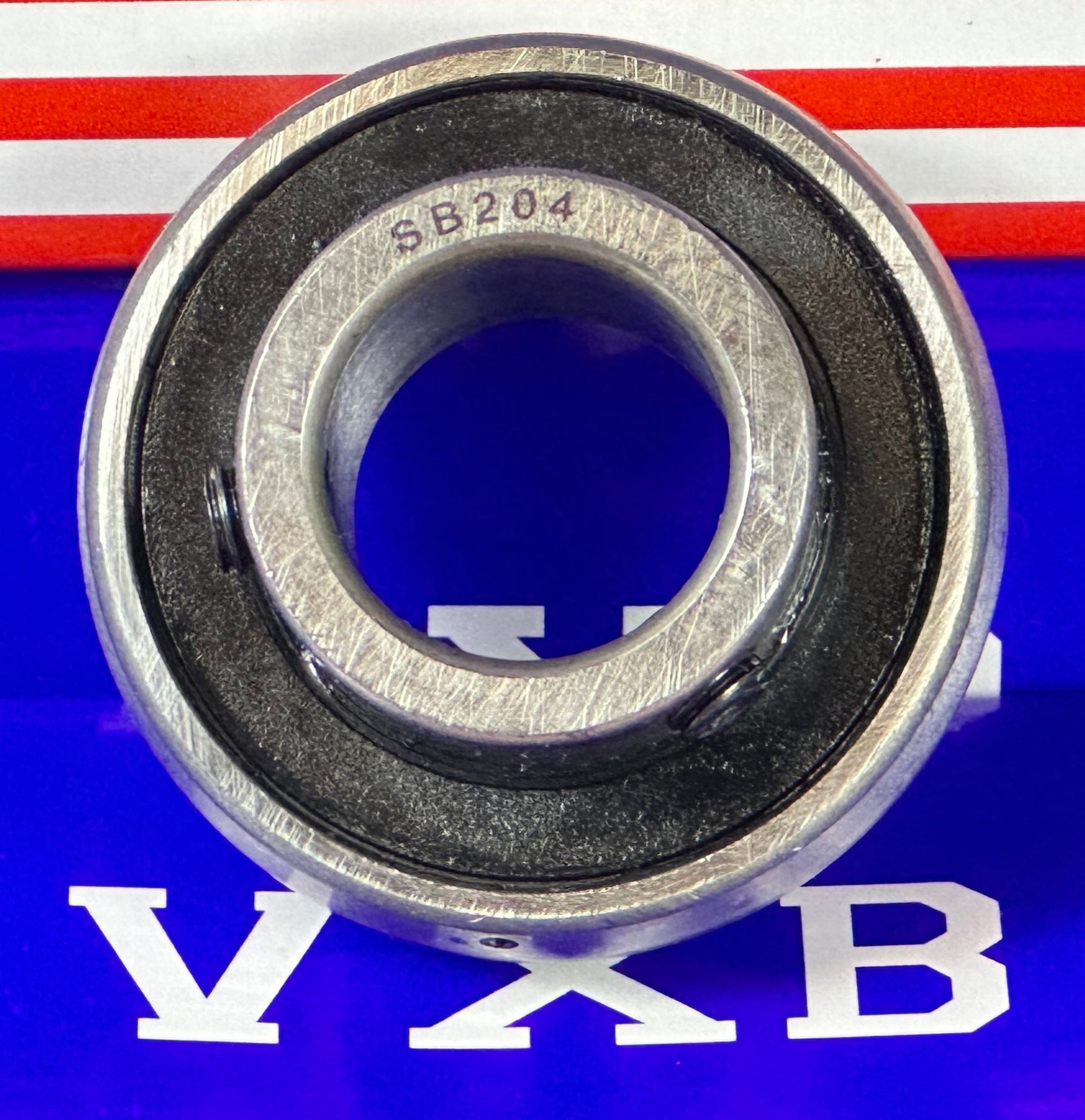 SB204 Ball Bearing Insert 20mm ID - Set Screw Locking - fast shipping 🇺🇸
