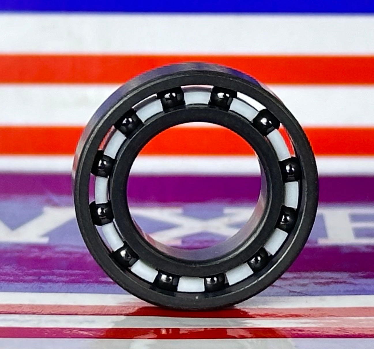 61801 Full Ceramic Bearing Si3N4/PTFE 12x21x5mm - fast shipping 🇺🇸