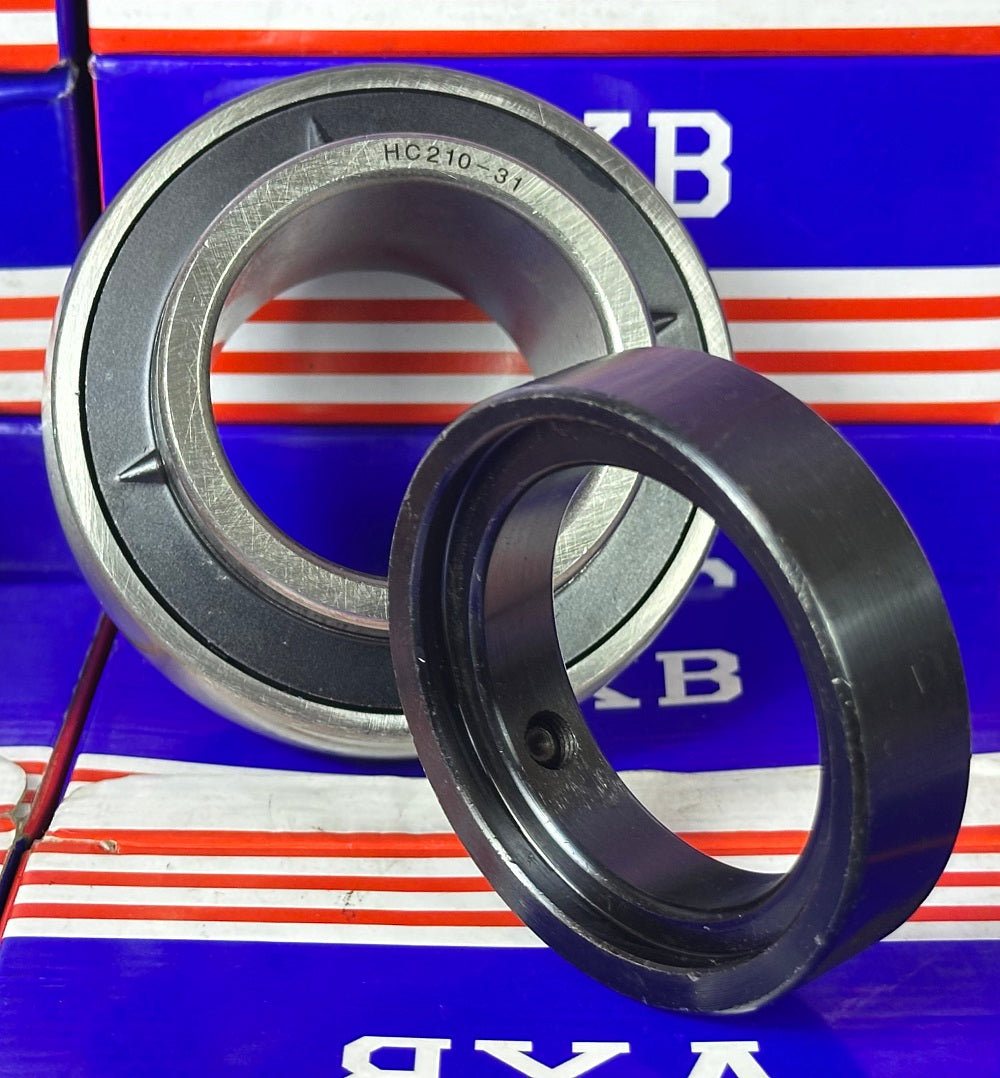 HC210-31 Bearing Insert - eccentric collar 1 15/16 Inch Mounted - fast shipping 🇺🇸