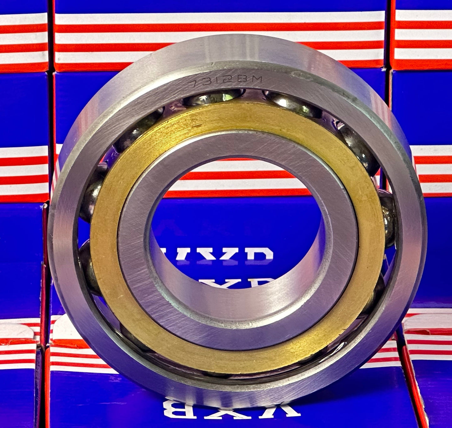 7312BM Angular Contact bearing Bronze Cage 60x130x31 - fast shipping 🇺🇸