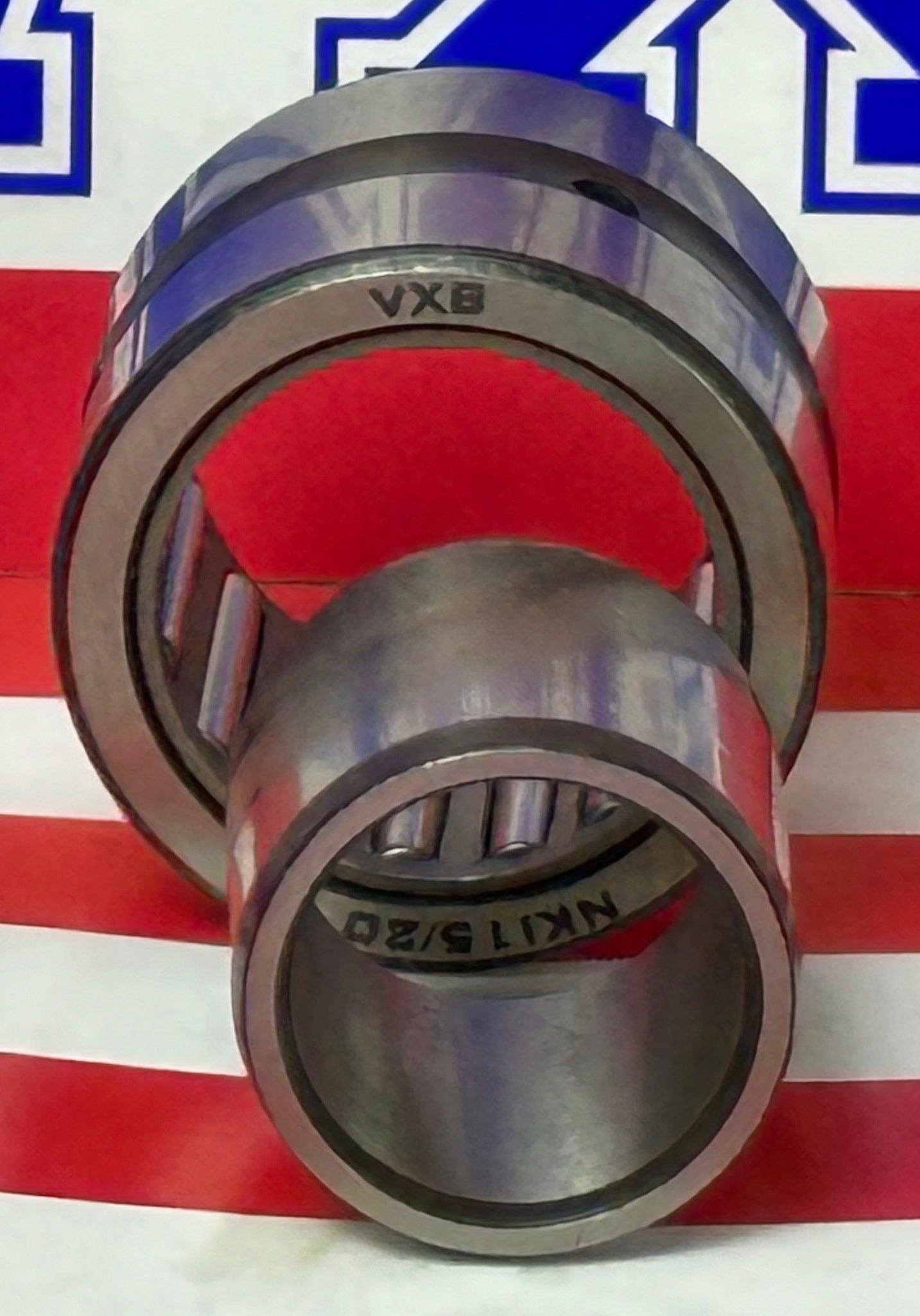 NKI15/20 Needle Roller Bearing 15x27x20mm - Machined Type - fast shipping 🇺🇸