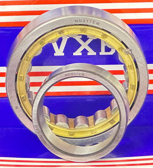 NU211M Cylindrical Roller Bearing 55x100x21 Cylindrical Bearing - fast shipping 🇺🇸