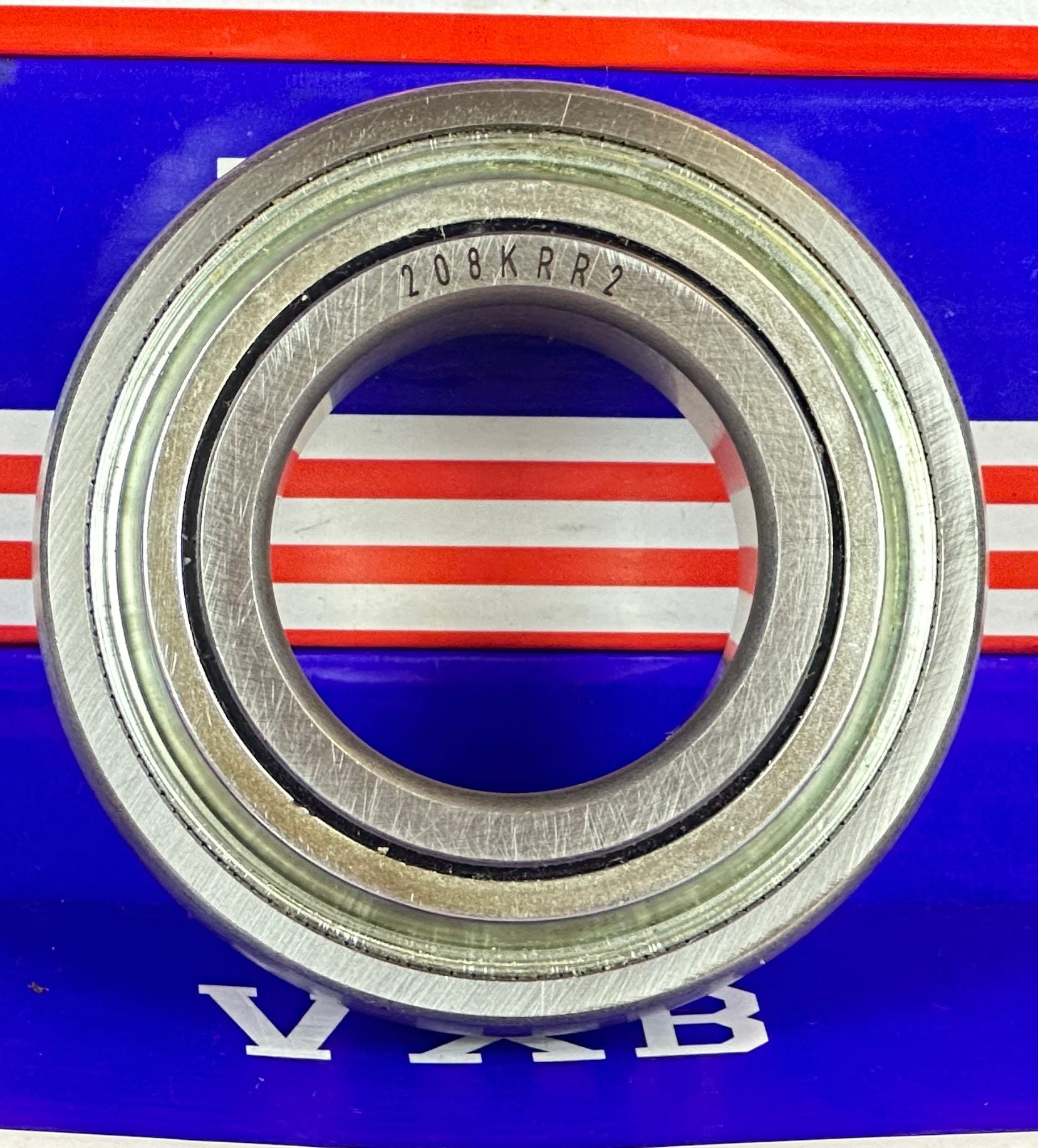 208KRR2 Round Bore Agricultural Bearing 40x80x18mm Extended Inner Ring 27mm - fast shipping 🇺🇸