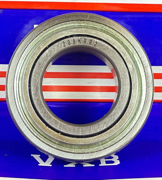 208KRR2 Round Bore Agricultural Bearing 40x80x18mm Extended Inner Ring 27mm - fast shipping 🇺🇸