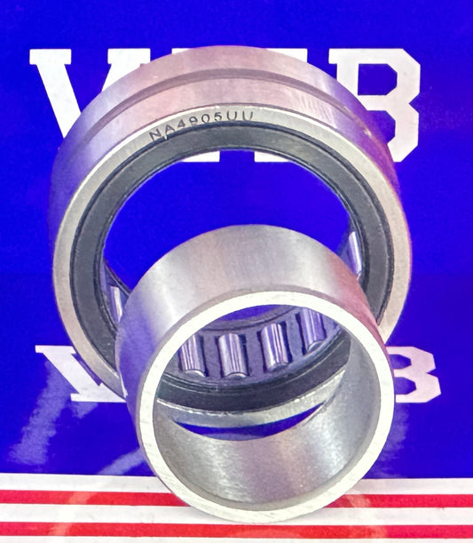 NA4905UU Needle Roller Bearing 25x42x18mm - Machined Type - fast shipping 🇺🇸