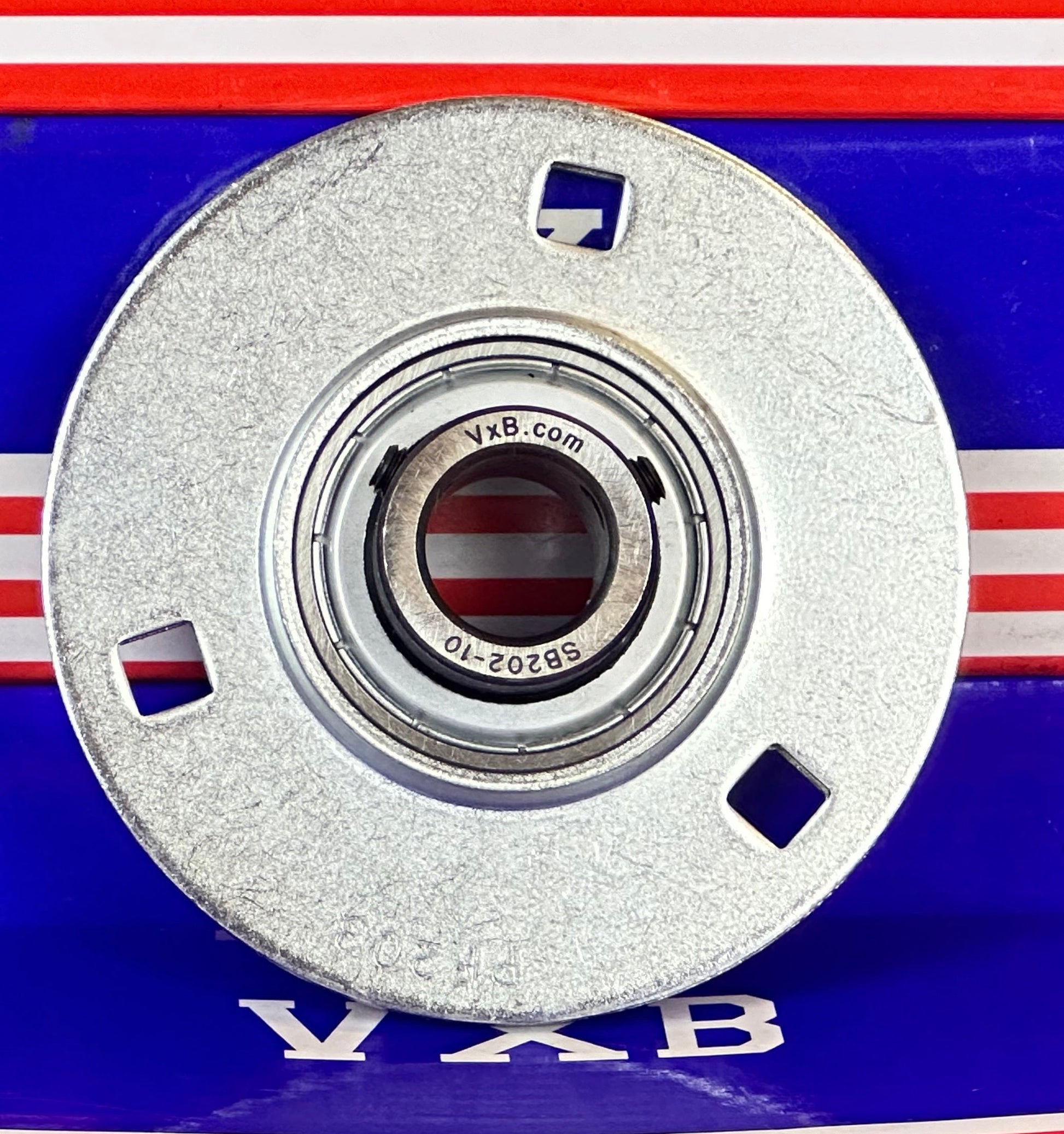 SBPF202-10 5/8 Pressed Steel Bearing 3-Bolt Flanged Mounted Bearing - fast shipping 🇺🇸
