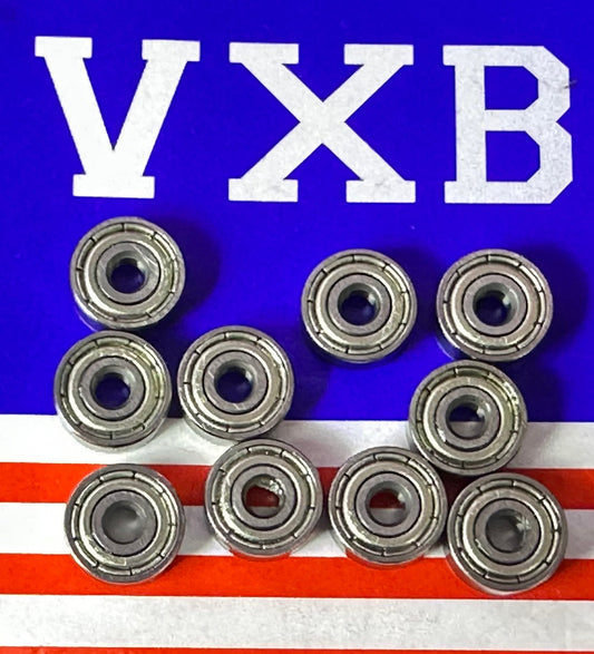 10-Pack 623ZZ Bearings 3x10x4mm Miniature - Shielded - fast shipping 🇺🇸