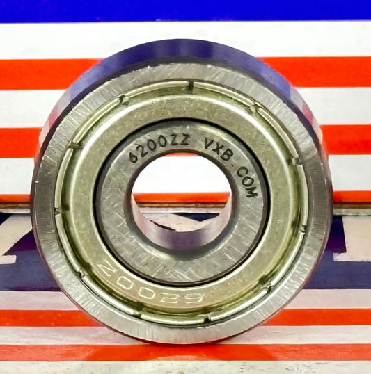 6200-Z Ball Bearing Double Shielded ID 10mm OD 30mm Width 9mm - fast shipping 🇺🇸