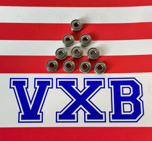 10-Pack Bearings R2-5ZZ 1/8" x 5/16x9/64 inch Miniature Bearings - fast shipping 🇺🇸