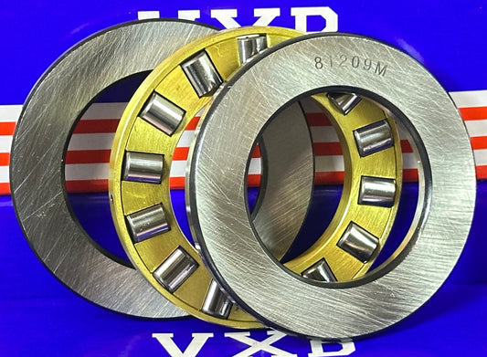 81209M Cylindrical Roller Thrust Bearing 45x73x20mm - Bronze Cage - fast shipping 🇺🇸