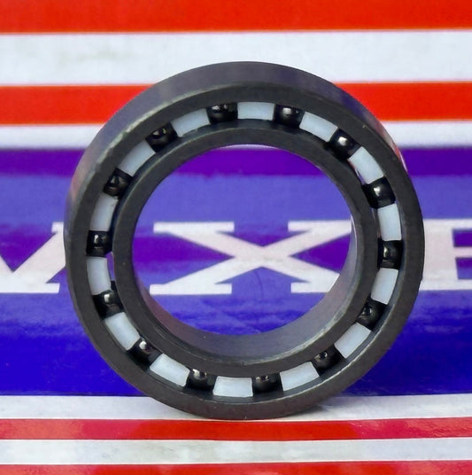 6802 Full Ceramic Bearing Si3N4/PTFE 15x24x5mm - fast shipping 🇺🇸