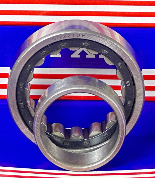 NU2210 Cylindrical Roller Bearing 50x90x23 Cylindrical Bearing - fast shipping 🇺🇸