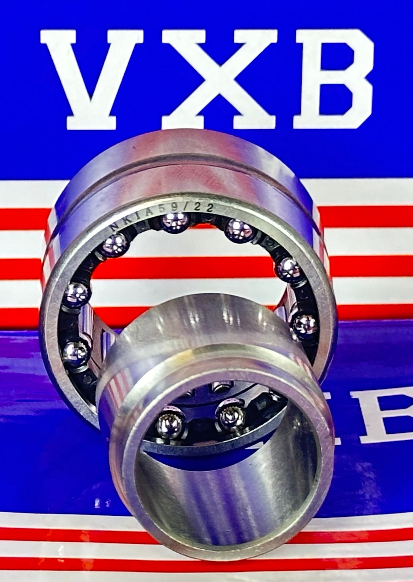 NKIA59/22 Combined Needle & Ball Bearing 22x39x23mm - Machined Type - fast shipping 🇺🇸