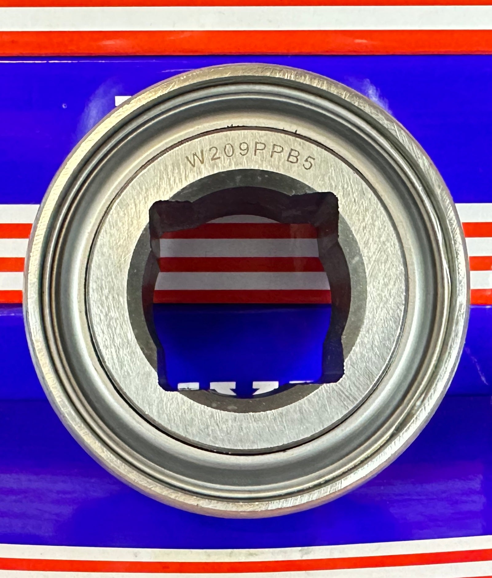 W209PPB5 Two Triple Lip Seals Square Bore 1-1/4" Bore Bearing - fast shipping 🇺🇸