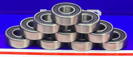 10-Pack Stainless Steel Ball Bearings SR6-2RS - fast shipping 🇺🇸