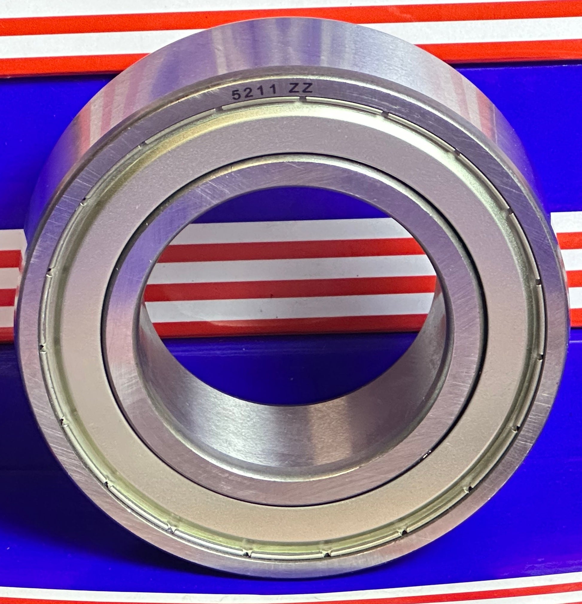 5211ZZ Angular Contact Bearing - Double Row - 55x100x33.3 Bearing - fast shipping 🇺🇸