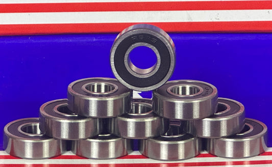 10-Pack Sealed Bearing R6-2RS 3/8" x 7/8" x 9/32" - Miniature - fast shipping 🇺🇸