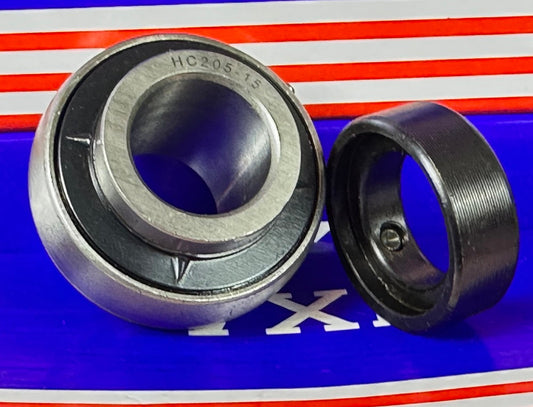 HC205-15 Bearing Insert - eccentric collar 15/16 Inch Mounted - fast shipping 🇺🇸