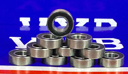 10-Pack Bearings SR166-2RS Stainless Steel 3/16" x 3/8" x 1/8" - fast shipping 🇺🇸