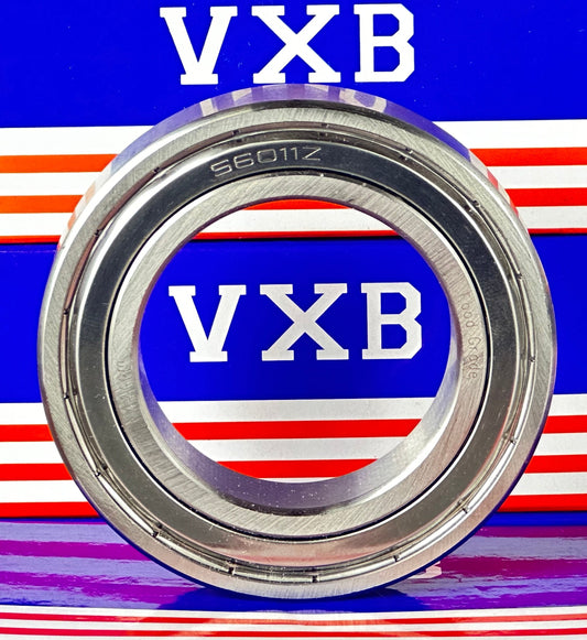 S6011ZZ Food Grade Stainless Steel Ball Bearing - fast shipping 🇺🇸