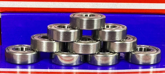 10-Pack Bearings 1604ZZ 3/8" x 7/8" x 9/32" - Miniature Bearings - fast shipping 🇺🇸