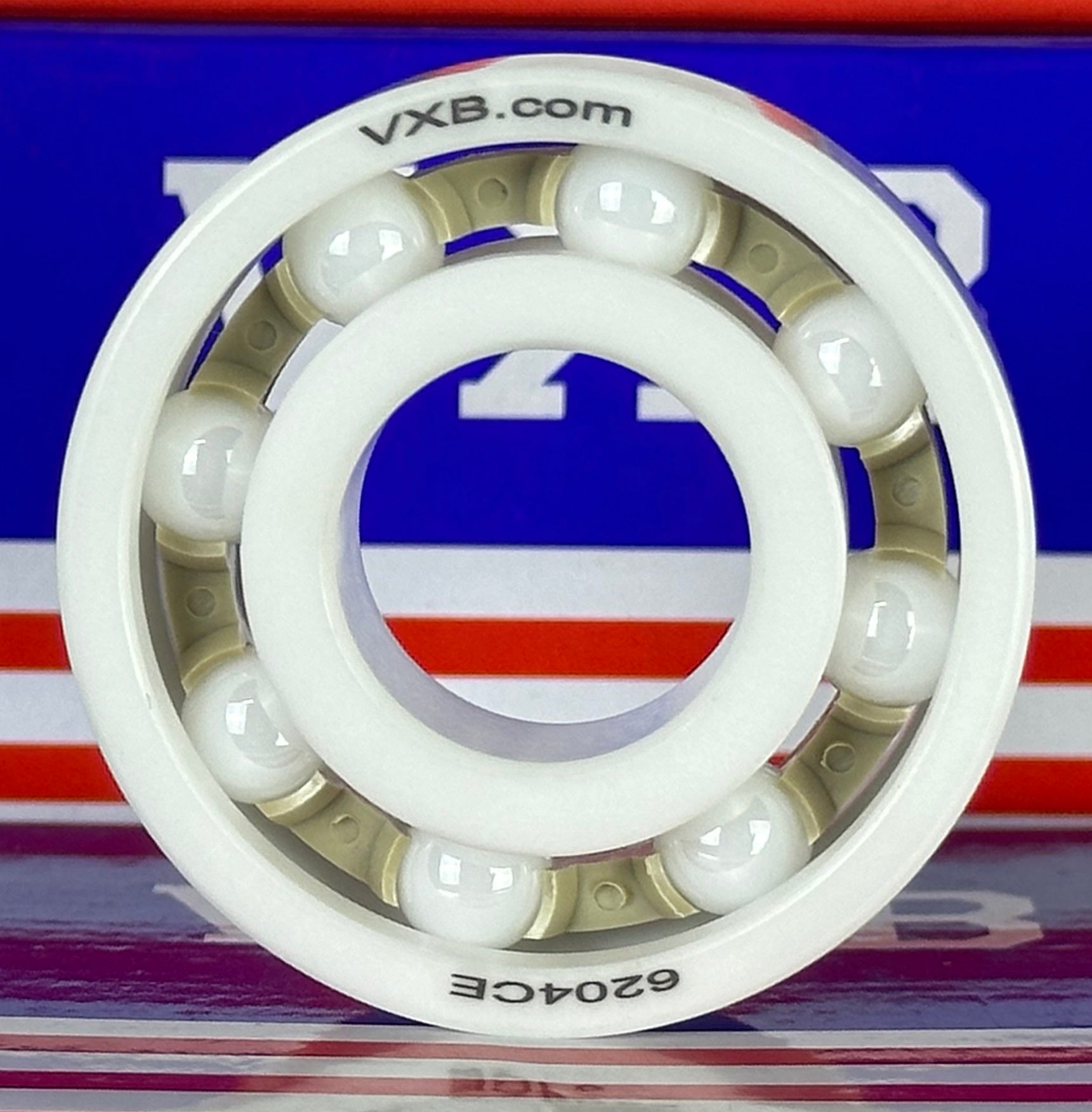 6204 Full Ceramic Bearing 20x47x14mm ZrO2 PEEK - fast shipping 🇺🇸