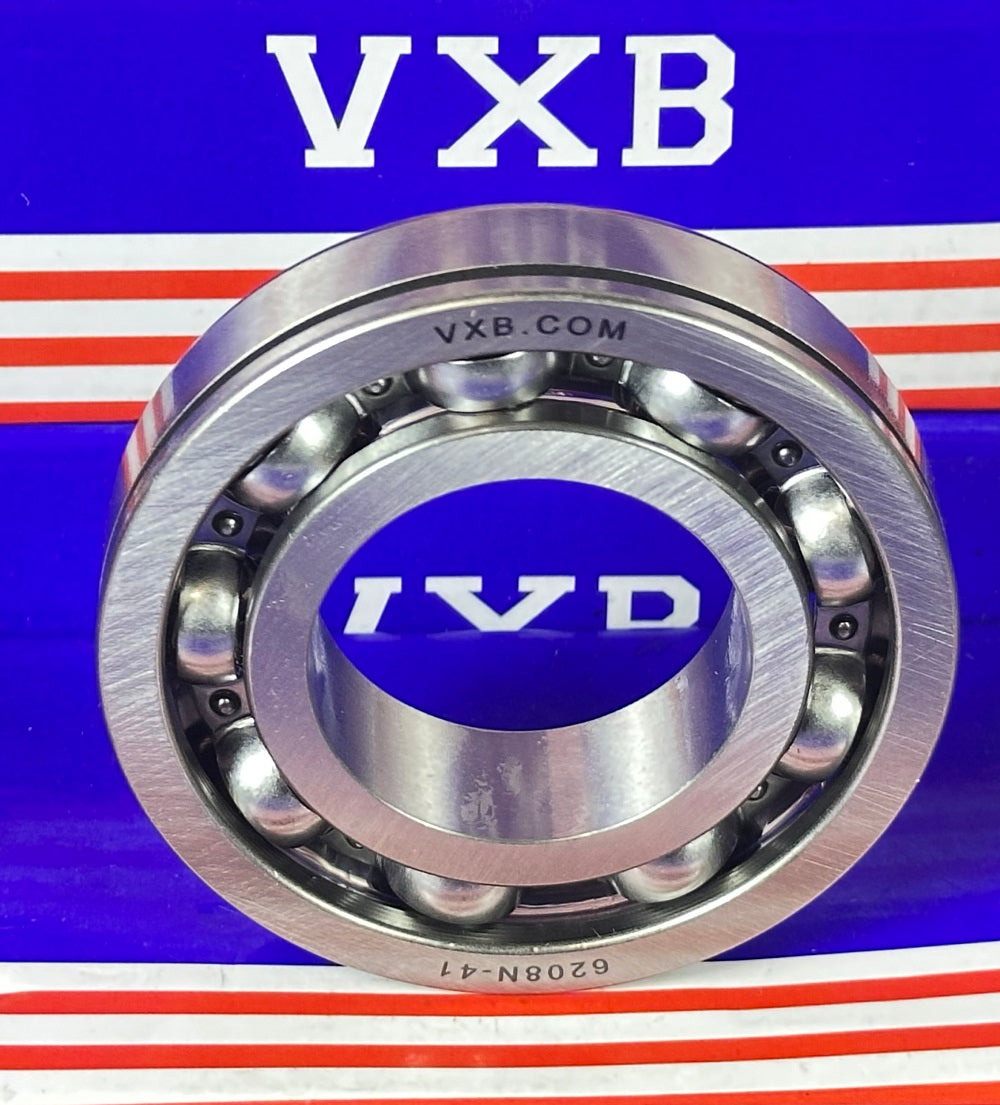 6208N 40x80x18 Deep Groove Ball Bearing - Snap Ring Groove - fast shipping 🇺🇸
