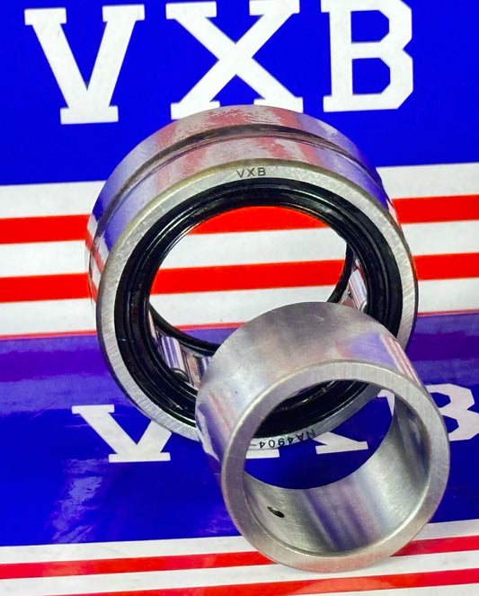 NA4904-2RS Needle Roller Bearing 20x37x18mm - Machined Type - fast shipping 🇺🇸