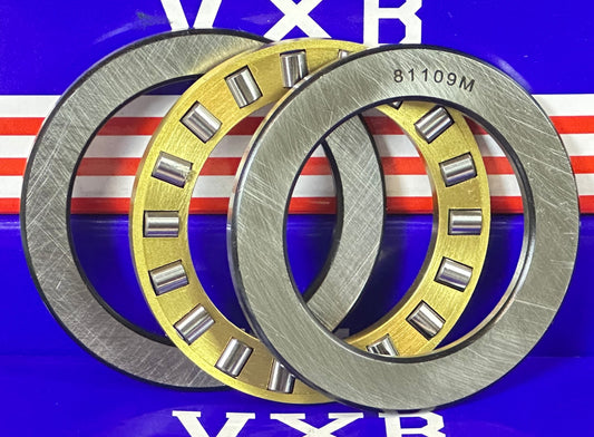 81109M Cylindrical Roller Thrust Bearing 45x65x14mm - Bronze Cage - fast shipping 🇺🇸