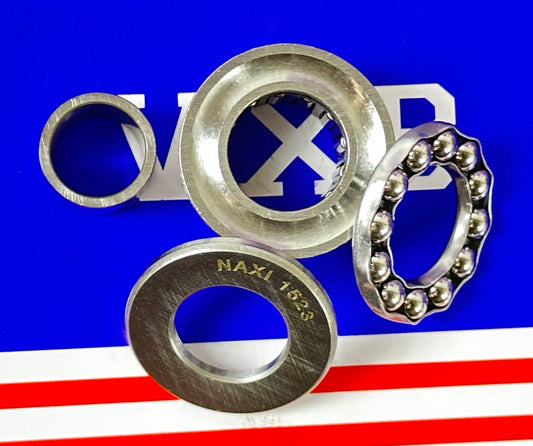 NAXI 1523 Combined Needle Roller - Thrust Ball Bearing 15x24x23mm - fast shipping 🇺🇸