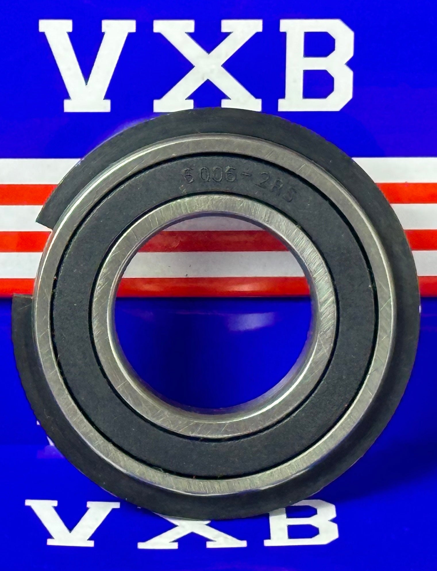 6006-2RSNR Sealed Bearing 30x55x13 With a Snap Ring - fast shipping 🇺🇸