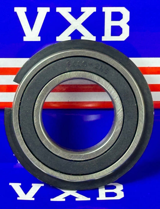 6006-2RSNR Sealed Bearing 30x55x13 With a Snap Ring - fast shipping 🇺🇸