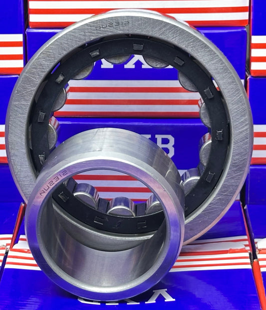 NU2312 Cylindrical Roller Bearing 60x130x46 Cylindrical Bearing - fast shipping 🇺🇸