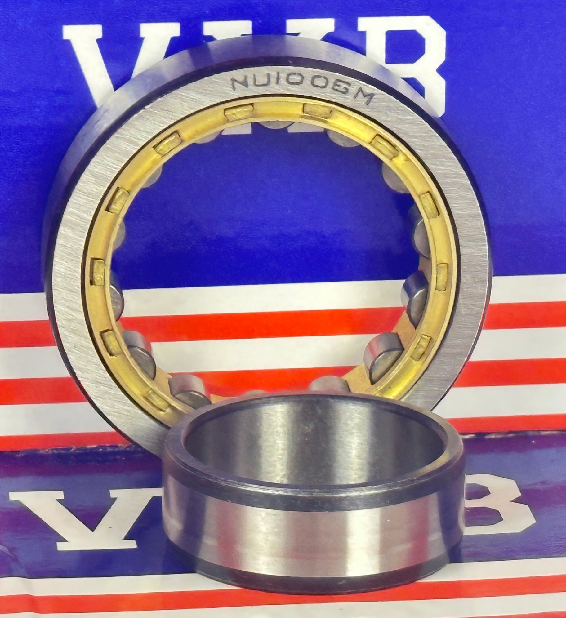 NU1006M Cylindrical Roller Bearing 30x55x13mm Bronze Cage - fast shipping 🇺🇸
