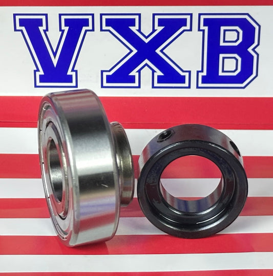 CSA204-12 3/4" Bore Cylindrical OD, Insert Bearing w/Locking Collar - fast shipping 🇺🇸