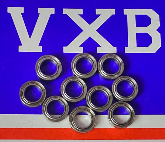 10-Pack 5x8mm Shielded on Both Sides 5x8x2.5mm Ball 5mm Bore Diameter Bearings - fast shipping 🇺🇸