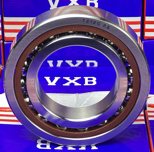 7212C P5 High Precision Angular Contact Bearing 60x110x22 ABEC-5 - fast shipping 🇺🇸